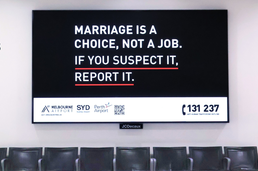 human trafficking, Perth Airport 
