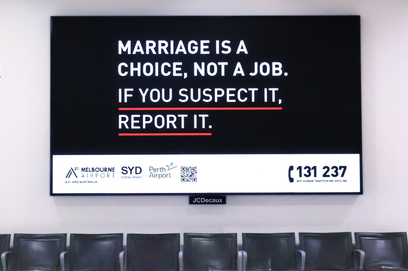 human trafficking, Perth Airport 