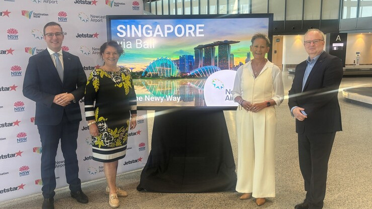 Newcastle Airport, Jet Star, Bali