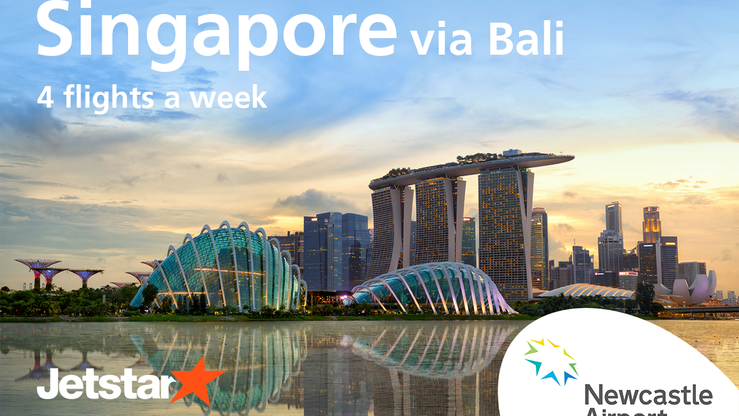 Newcastle Airport, Jet Star, Bali