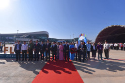 Inauguration ceremony for infrastructure projects and the first flight operation at Long Thanh International Airport