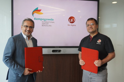 Bangalore Airport partnership with Mu Sigma
