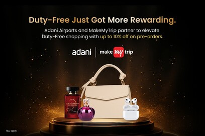 Adani airports, MakeMyTrip