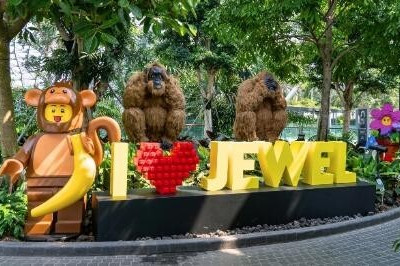 Changi Airport, lego, jewel 