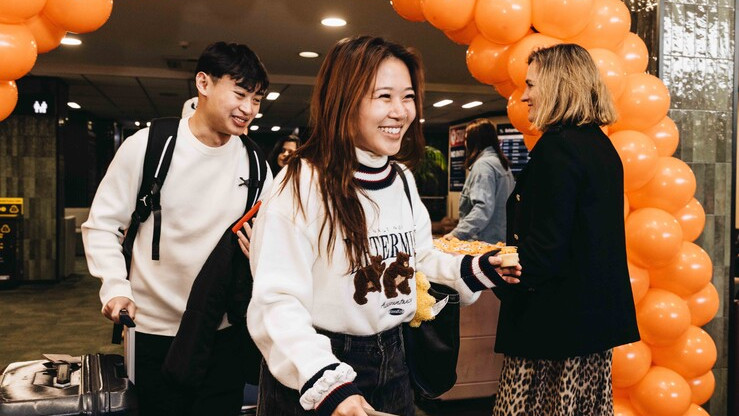 Queenstown Airport prepares for record winter travel season as passengers arrive for ski holidays and winter tourism activities.
