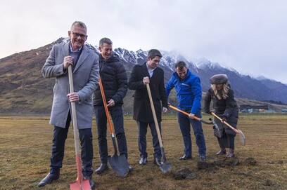 Queenstown Airport breaks ground on biggest-ever airfield investment
