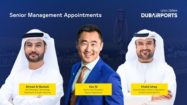 Dubai Airports announces senior leadership appointments to strengthen operations and technology