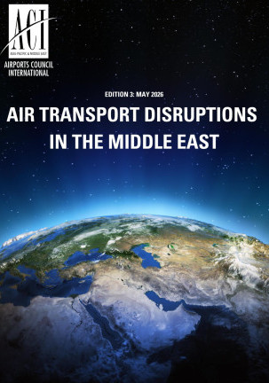 the March edition of the Air Transport Disruptions in the Middle East report, providing updated operational and economic analysis